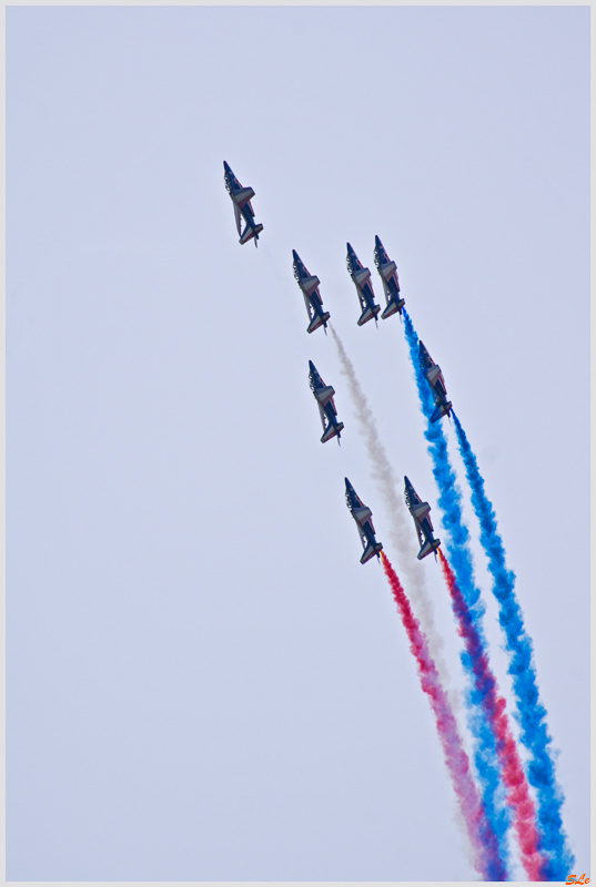 Patrouille de France - Alphajet ( IMGP0687 )