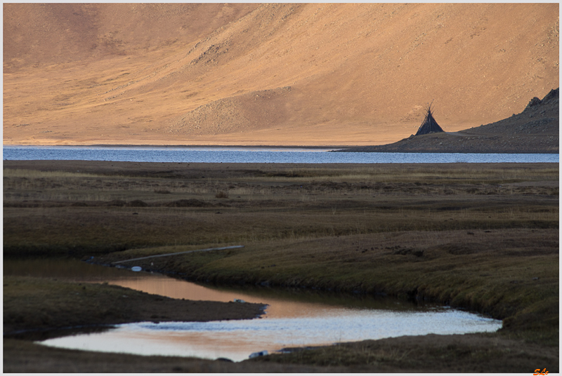 Parc de Terkhin Tsaagan Nuur - Camp de nomade ( IMGP1639 )